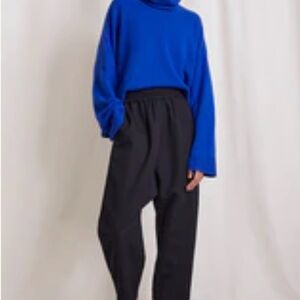 Apiece Apart Ani Easy Cropped Pants - Black XS